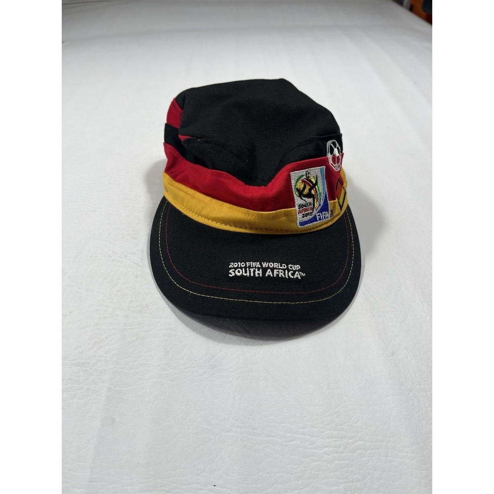 2010 FIFA World Cup South Africa Germany Hat Cap Adjustable Hook & Loop Soccer
